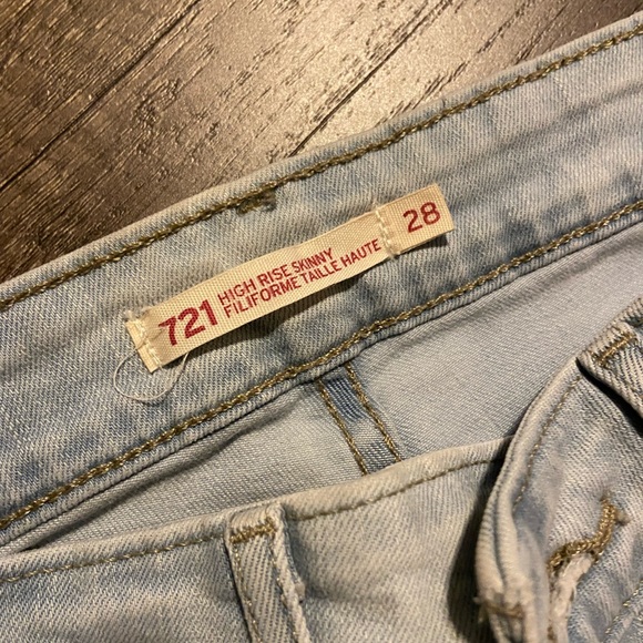 Levi’s 721 high rise skinny jeans - Picture 6 of 6
